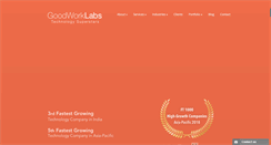 Desktop Screenshot of goodworklabs.com